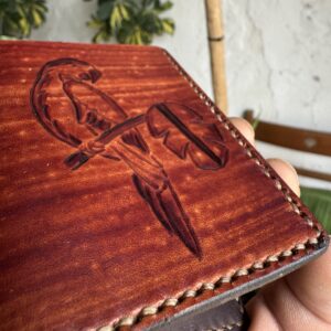 Cartera Artesanal repujada