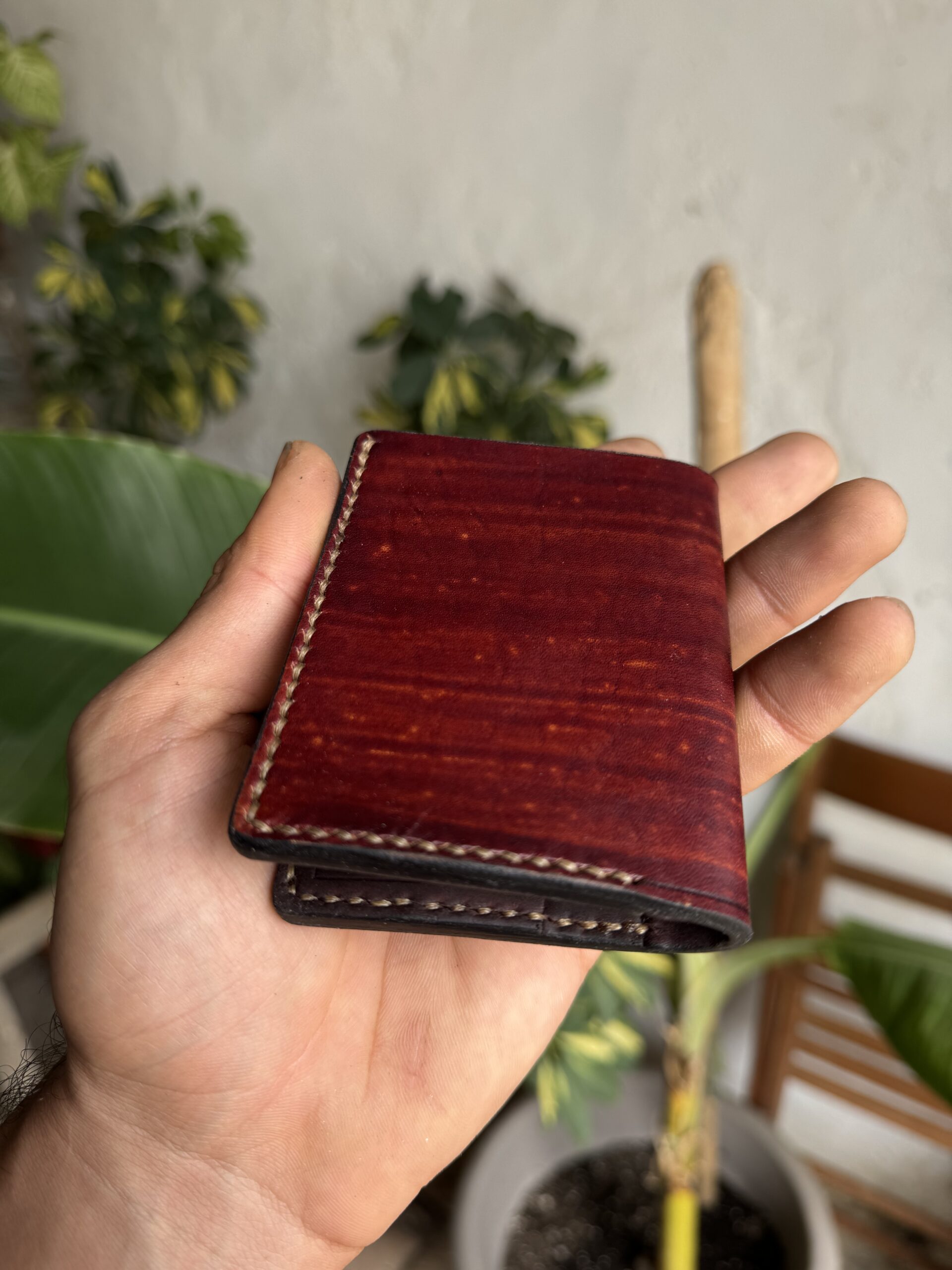 Cartera artesanal Ojo de Horus - Imagen 3